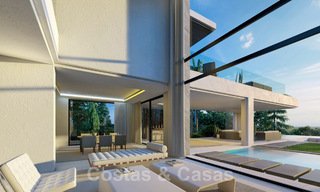 Modern, luxury villa for sale in a gated and secure community on the Golden Mile in Marbella 39711 
