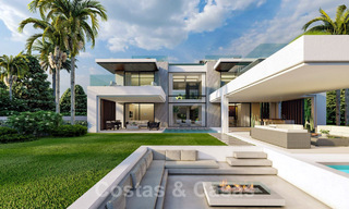 Modern, luxury villa for sale in a gated and secure community on the Golden Mile in Marbella 39715 