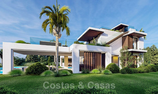 Modern, luxury villa for sale in a gated and secure community on the Golden Mile in Marbella 39717 
