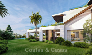 Modern, luxury villa for sale in a gated and secure community on the Golden Mile in Marbella 39718 