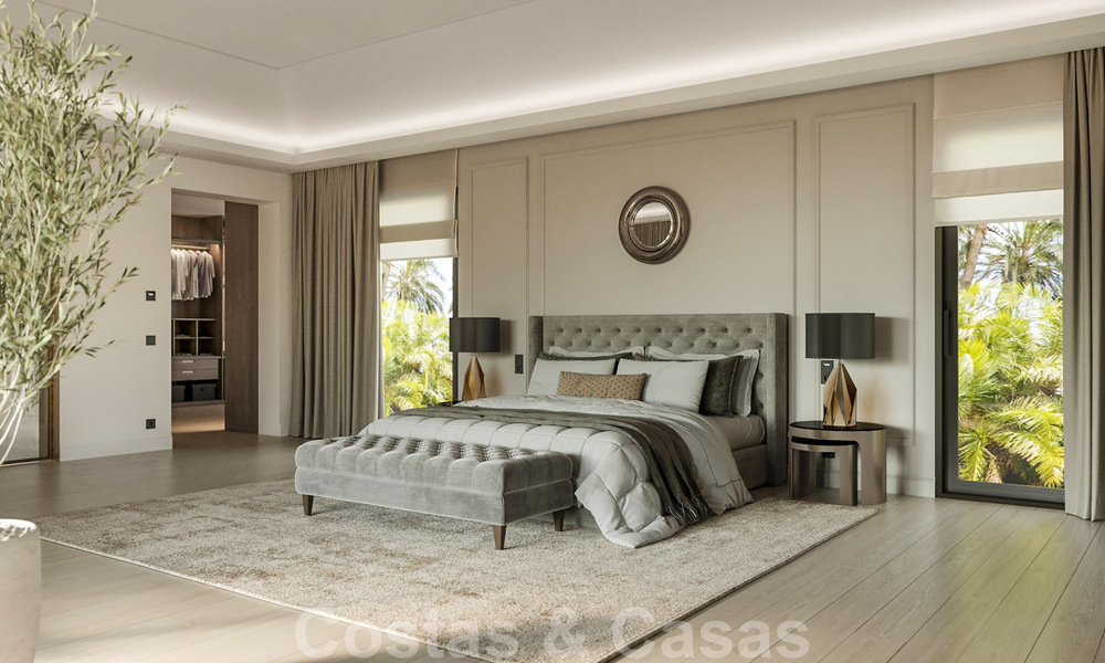 Magnificent luxury villa for sale in contemporary Andalusian style with a classy interior design in Sierra Blanca, Marbella 39732
