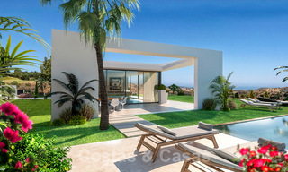 Modernist villa for sale in the golf resort of Mijas with panoramic sea views 39799 