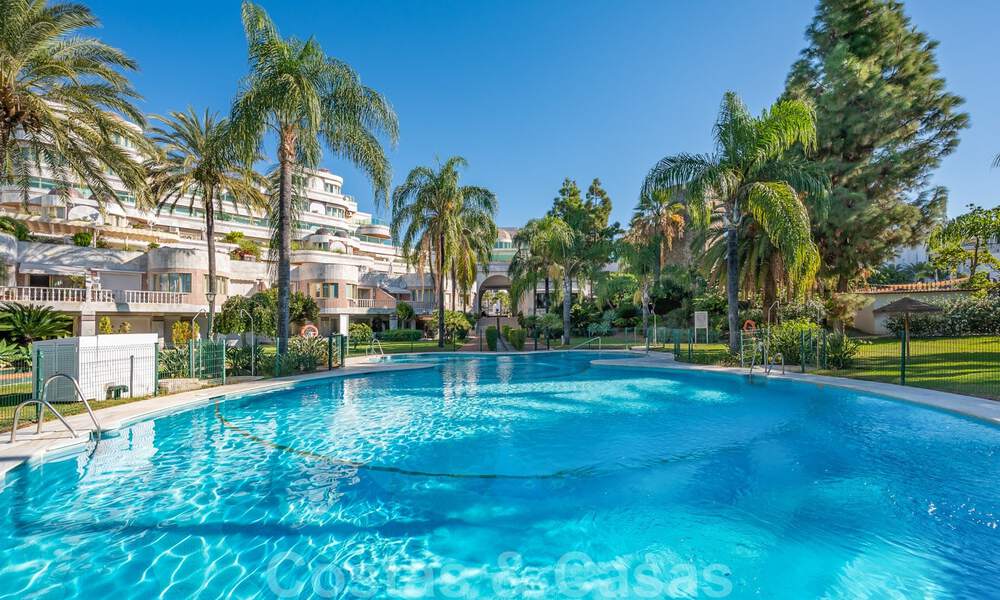 Contemporary renovated, frontline beach apartment for sale in Gray D'Albion in Puerto Banus, Marbella 39783
