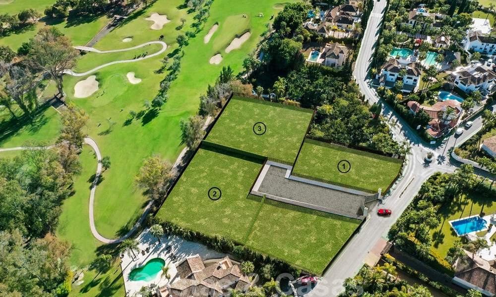 Great price reduction! Architectural, modern, frontline golf villas for sale in Nueva Andalucia, Marbella 39819