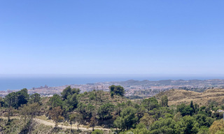 Contemporary, new build villas for sale with panoramic sea views, near Mijas Pueblo, Costa del Sol 39868 