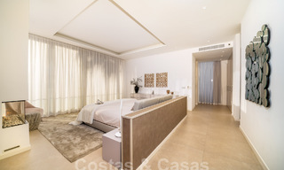 Spacious, architectural villa for sale with spectacular open sea views in a private community in Benahavis - Marbella 52184 