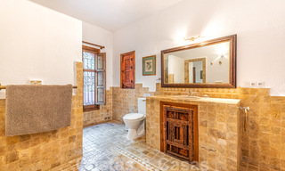 Traditional rustic style property for sale on a spacious plot of more than 17.000m² on the outskirts of town in exclusive Benahavis 39945 
