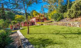 Traditional rustic style property for sale on a spacious plot of more than 17.000m² on the outskirts of town in exclusive Benahavis 39954 
