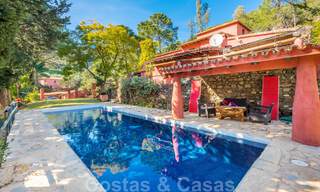 Traditional rustic style property for sale on a spacious plot of more than 17.000m² on the outskirts of town in exclusive Benahavis 39957 