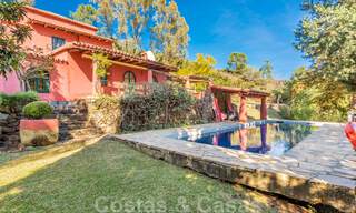 Traditional rustic style property for sale on a spacious plot of more than 17.000m² on the outskirts of town in exclusive Benahavis 39958 