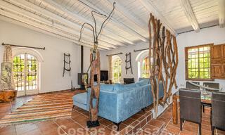 Traditional rustic style property for sale on a spacious plot of more than 17.000m² on the outskirts of town in exclusive Benahavis 55768 