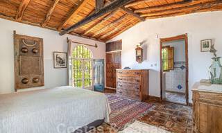 Traditional rustic style property for sale on a spacious plot of more than 17.000m² on the outskirts of town in exclusive Benahavis 55778 