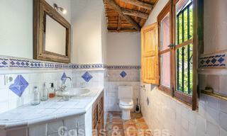 Traditional rustic style property for sale on a spacious plot of more than 17.000m² on the outskirts of town in exclusive Benahavis 55780 