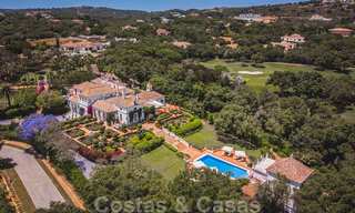 Breathtaking, stylish, Andalusian property for sale on first line golf in Altos de Valderrama, Sotogrande 39977 