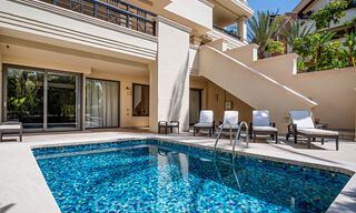 Stunning, luxurious, duplex apartment for sale, with own pool, in a five-star frontline beach complex, Puerto Banus, Marbella 40079 