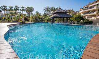 Stunning, luxurious, duplex apartment for sale, with own pool, in a five-star frontline beach complex, Puerto Banus, Marbella 40105 