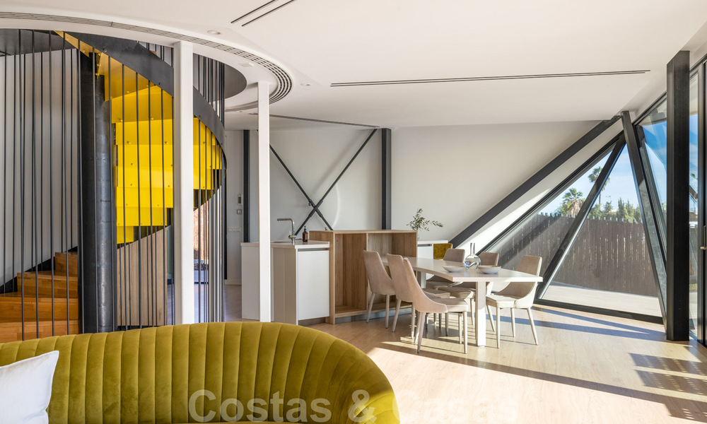 Unique, avant-garde, 360° intelligent rotating villa for sale on the New Golden Mile, between Marbella and Estepona 40201