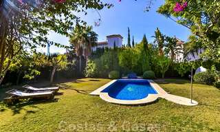 Traditional, Mediterranean luxury villa for sale in the golf valley of Nueva Andalucia - Marbella 40286 