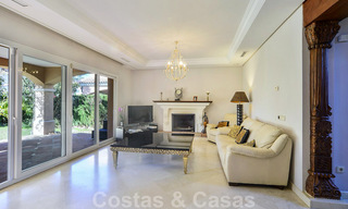 Traditional, Mediterranean luxury villa for sale in the golf valley of Nueva Andalucia - Marbella 40296 