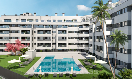 Ready to move in, modern - new apartments for sale in Marbella center just steps away from the beach 40353