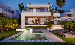 Modern, newly built villas for sale on the Golden Mile, Marbella 40365 