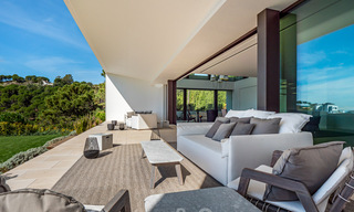 Hypermodern, architectural luxury villa for sale in exclusive urbanization in Marbella - Benahavis 40393 