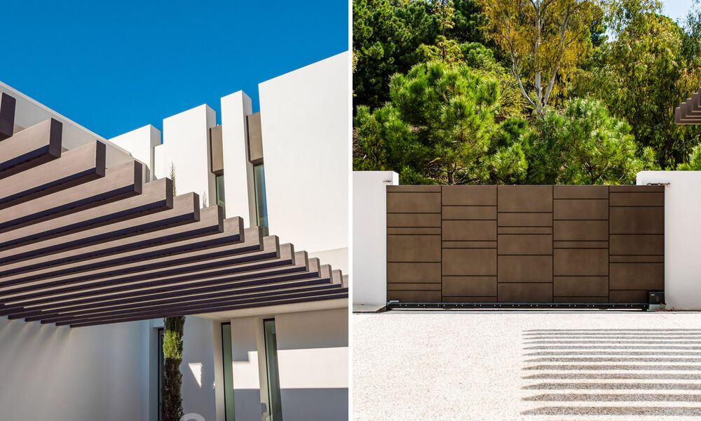 Hypermodern, architectural luxury villa for sale in exclusive urbanization in Marbella - Benahavis 40414