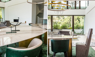 Hypermodern, architectural luxury villa for sale in exclusive urbanization in Marbella - Benahavis 40415 