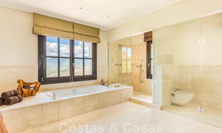 Contemporary Spanish style villa for sale in the very exclusive La Zagaleta Resort in Marbella - Benahavis 40418 