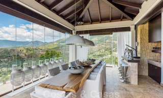 Contemporary Spanish style villa for sale in the very exclusive La Zagaleta Resort in Marbella - Benahavis 40422 