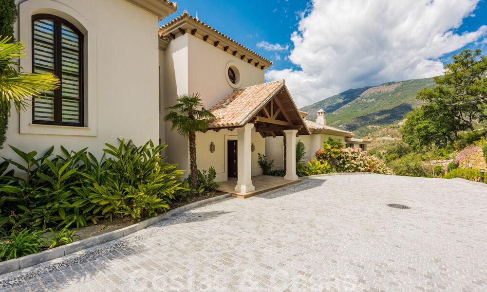Contemporary Spanish style villa for sale in the very exclusive La Zagaleta Resort in Marbella - Benahavis 40424