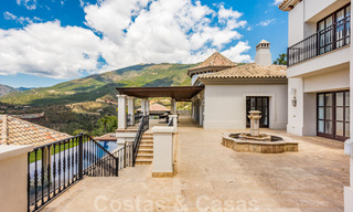 Contemporary Spanish style villa for sale in the very exclusive La Zagaleta Resort in Marbella - Benahavis 40425 