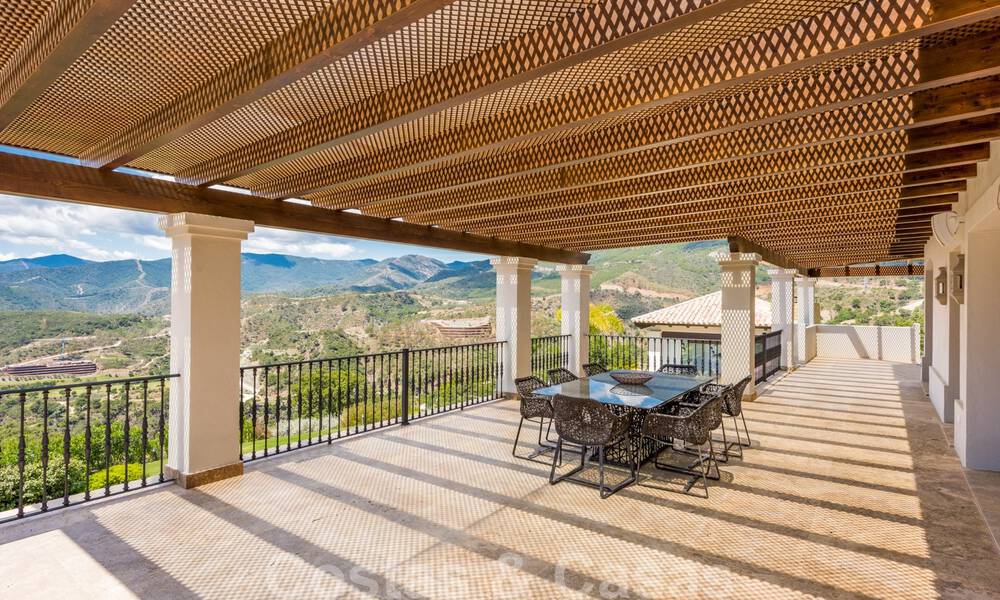 Contemporary Spanish style villa for sale in the very exclusive La Zagaleta Resort in Marbella - Benahavis 40427