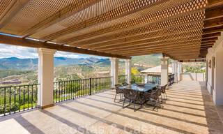 Contemporary Spanish style villa for sale in the very exclusive La Zagaleta Resort in Marbella - Benahavis 40427 