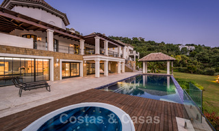 Contemporary Spanish style villa for sale in the very exclusive La Zagaleta Resort in Marbella - Benahavis 40429 