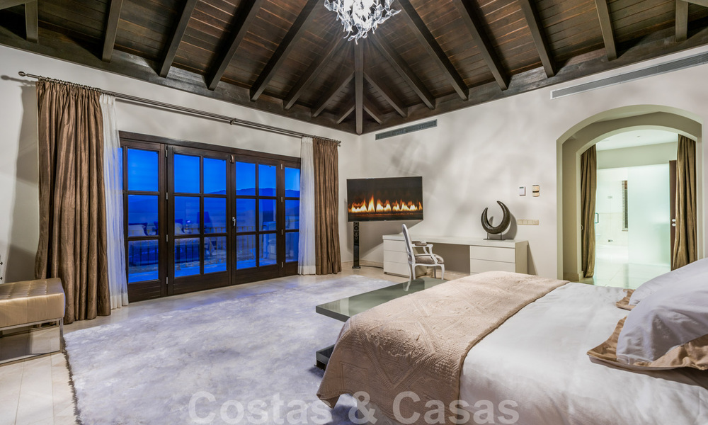 Contemporary Spanish style villa for sale in the very exclusive La Zagaleta Resort in Marbella - Benahavis 40431