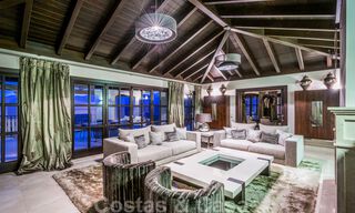 Contemporary Spanish style villa for sale in the very exclusive La Zagaleta Resort in Marbella - Benahavis 40438 