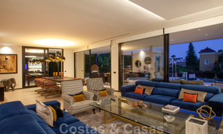 Special, architectural villa for sale in a gated community in Nueva Andalucia, Marbella 40469 
