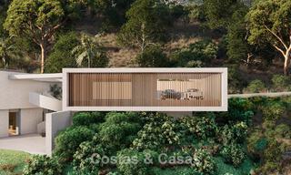 Contemporary, modern villa for sale, located in natural surroundings, with breath-taking views of the valley and the sea, in a gated resort in Benahavis - Marbella 778063 