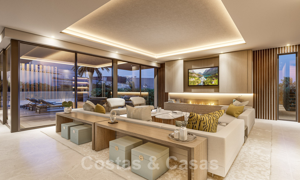 Fantastic, modern, new construction villa for sale, in a beach area of San Pedro in Marbella 40541