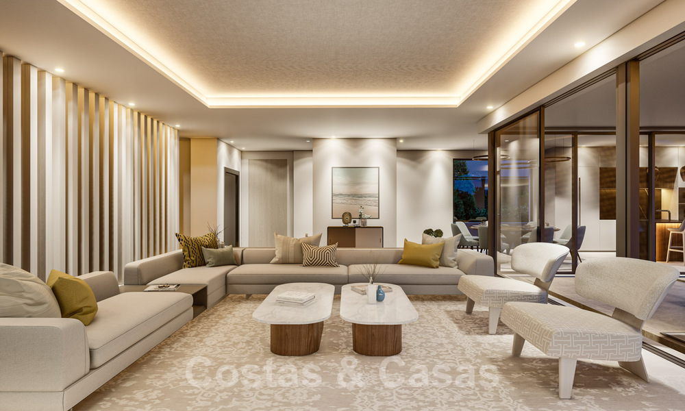 Fantastic, modern, new construction villa for sale, in a beach area of San Pedro in Marbella 40542