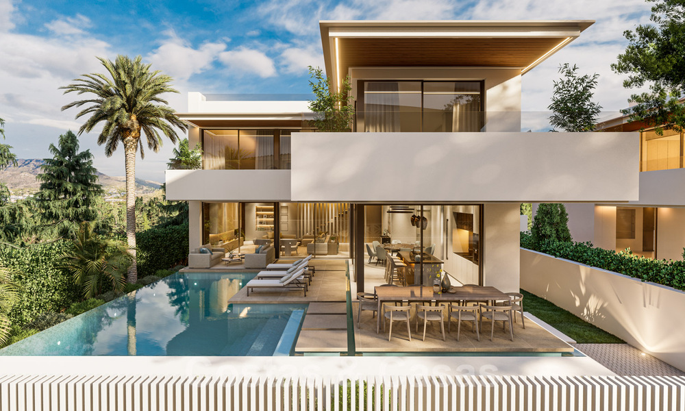 Fantastic, modern, new construction villa for sale, in a beach area of San Pedro in Marbella 40546