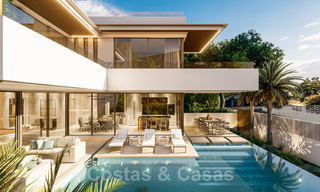 Fantastic, modern, new construction villa for sale, in a beach area of San Pedro in Marbella 40547 