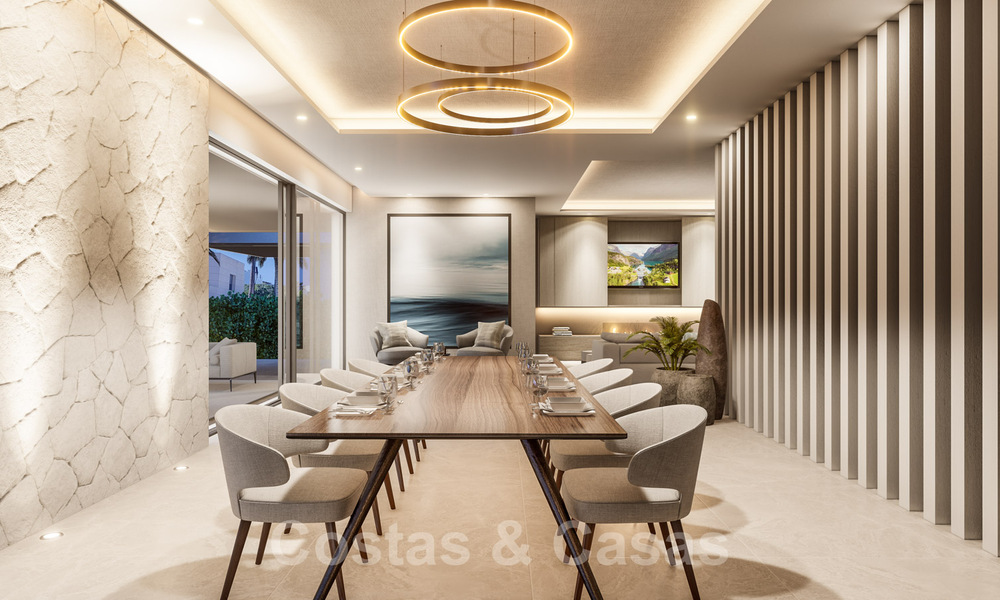 Modern new construction villa for sale, walking distance to the beach, beachside San Pedro de Alcantara, Marbella 40552