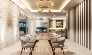 Modern new construction villa for sale, walking distance to the beach, beachside San Pedro de Alcantara, Marbella 40552 
