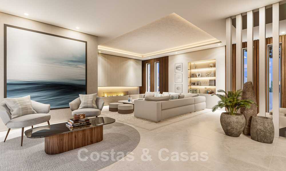 Modern new construction villa for sale, walking distance to the beach, beachside San Pedro de Alcantara, Marbella 40553