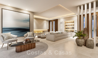 Modern new construction villa for sale, walking distance to the beach, beachside San Pedro de Alcantara, Marbella 40553 
