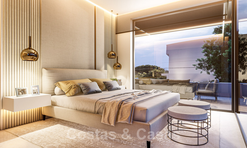 Modern new construction villa for sale, walking distance to the beach, beachside San Pedro de Alcantara, Marbella 40559