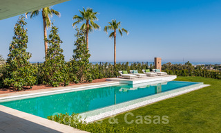 Royale, modern villa for sale with spectacular open sea views in a gated community in Benahavis - Marbella 40671 