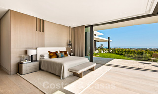 Royale, modern villa for sale with spectacular open sea views in a gated community in Benahavis - Marbella 40687 